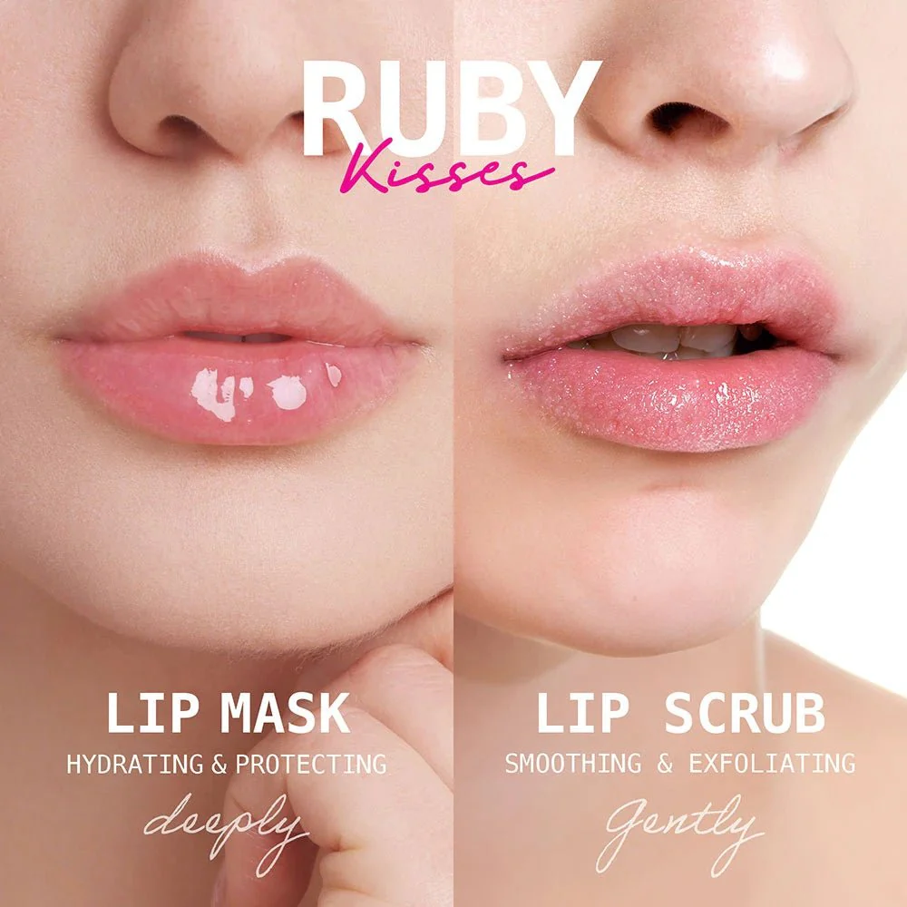 Ruby Kisses Gentle Lip Scrub – Exfoliating & Smoothing with Vitamin E 14g - Image 7