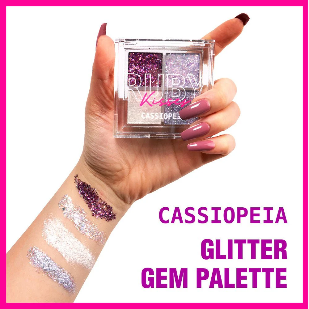 Ruby Kisses Glitter Gem Palette – 2.96g - Image 13