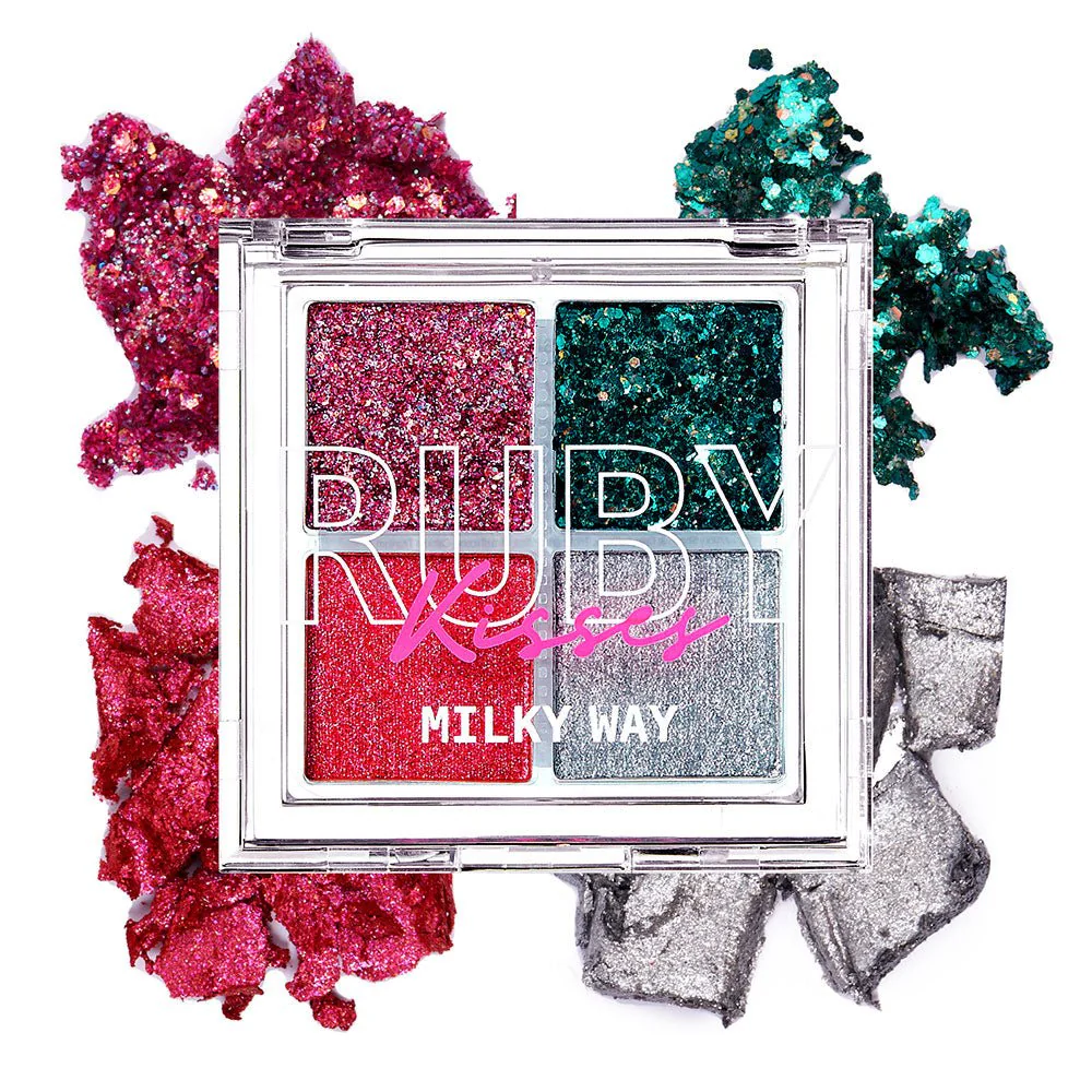Ruby Kisses Glitter Gem Palette – 2.96g - Image 14