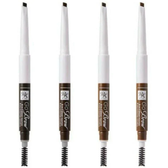 Ruby Kisses Go Brow 3-in-1 Brow Master β Waterproof Brow Pencil - Image 2