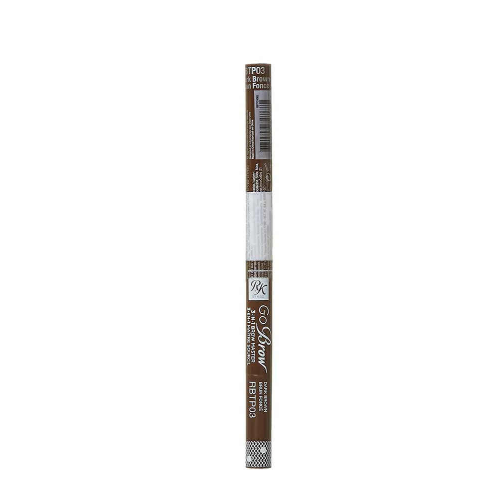 Ruby Kisses Go Brow 3-in-1 Brow Master β Waterproof Brow Pencil - Image 4