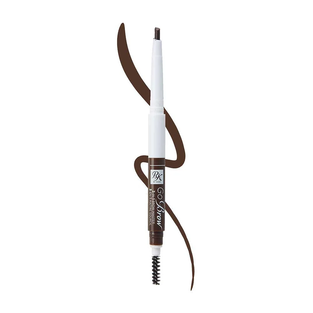Ruby Kisses Go Brow 3-in-1 Brow Master β Waterproof Brow Pencil - Image 5