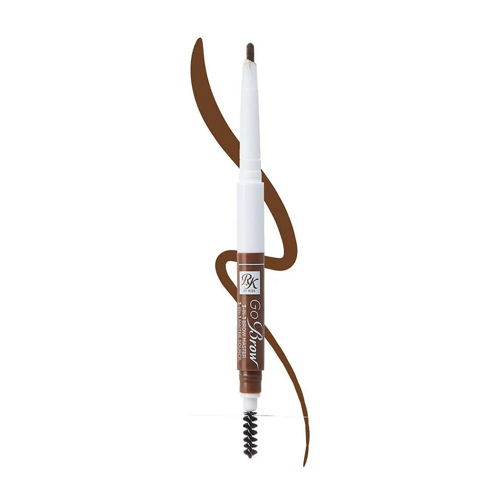 Ruby Kisses Go Brow 3-in-1 Brow Master β Waterproof Brow Pencil - Image 9