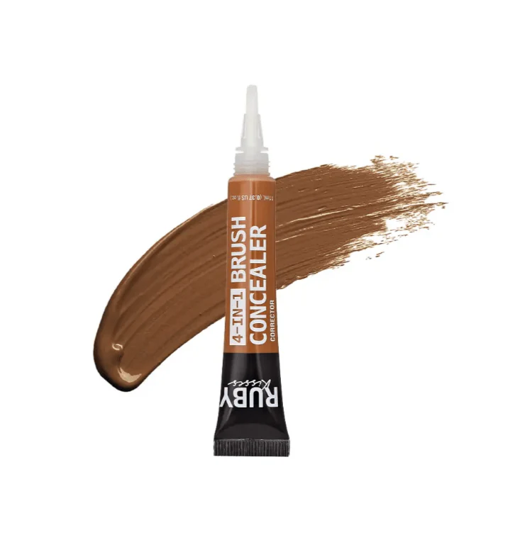 Ruby Kisses HD Concealer & Foundation Brush – 6 Shades 0.37 oz - Image 10