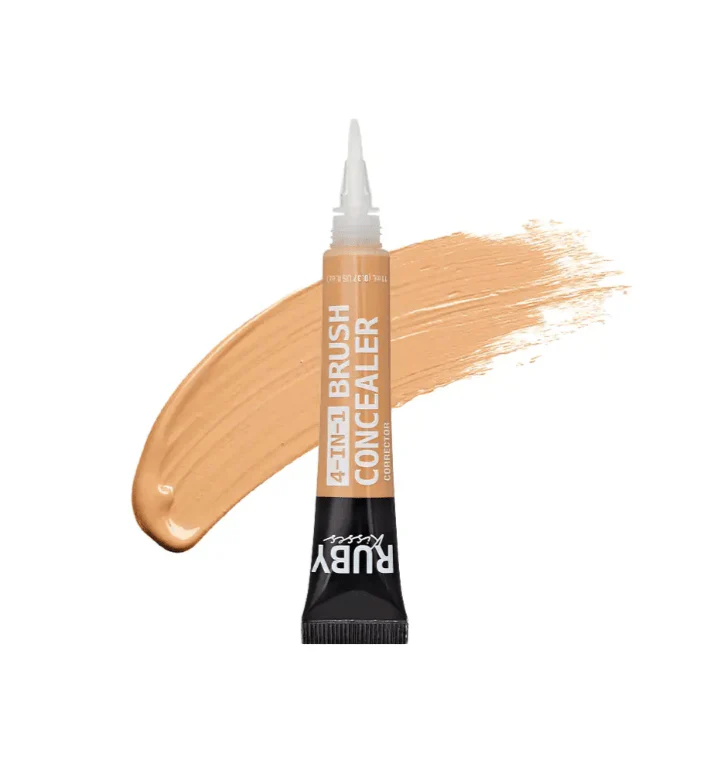 Ruby Kisses HD Concealer & Foundation Brush – 6 Shades 0.37 oz - Image 9