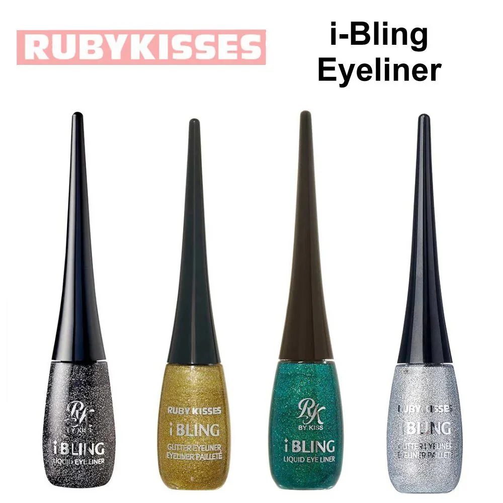 Ruby Kisses I-Bling Eyeliner β 4 Dazzling Shades (7ml)