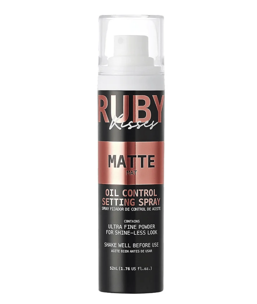 Ruby Kisses Instant Matte Setting Spray – Oil Control