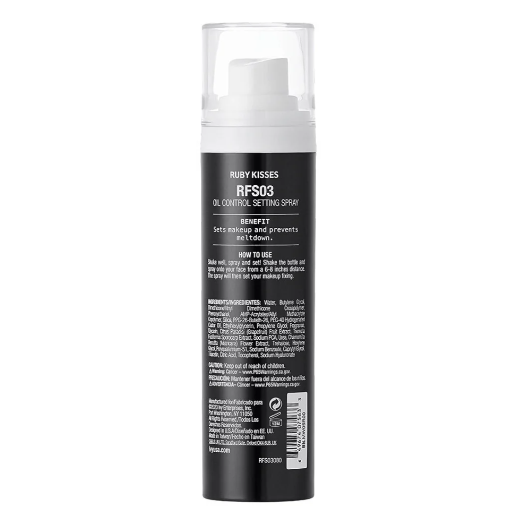Ruby Kisses Instant Matte Setting Spray – Oil Control - Image 6