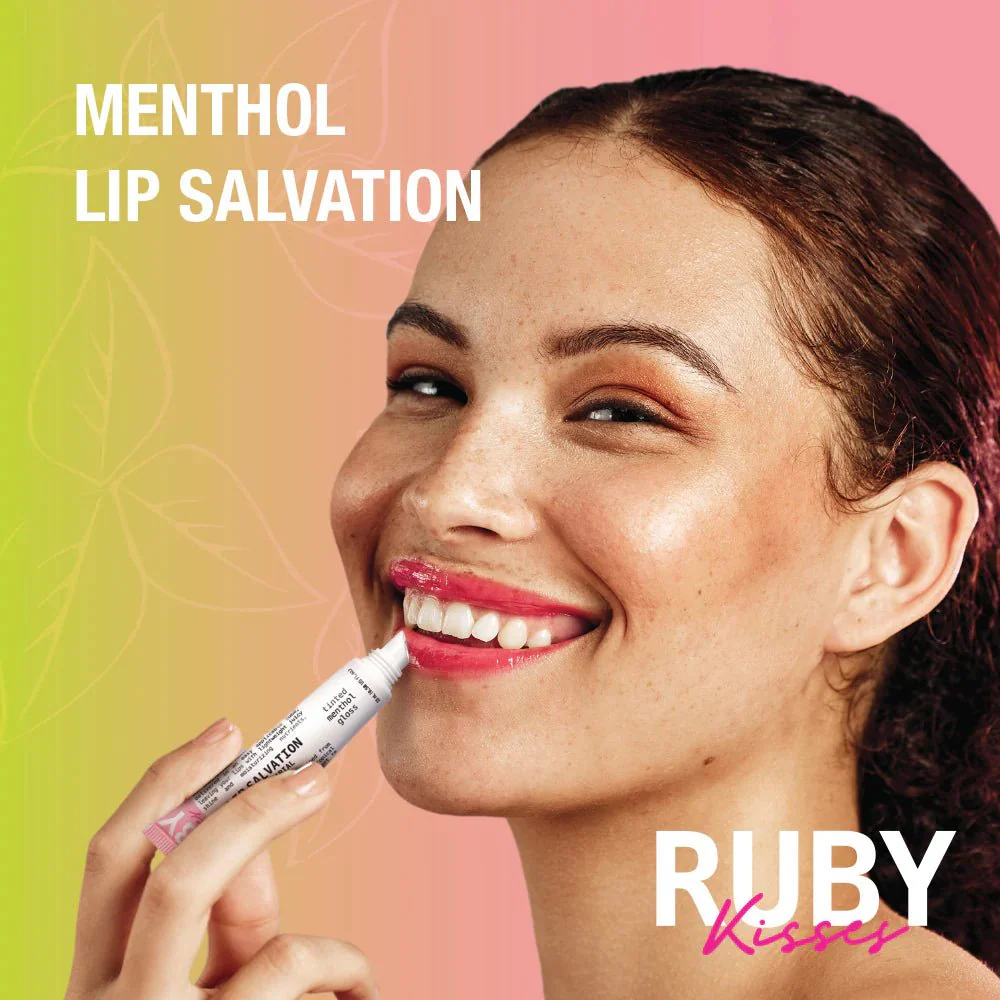 Ruby Kisses Lip Salvation Lip Gloss Menthol-Infused Treatment โ 15ml - Image 10