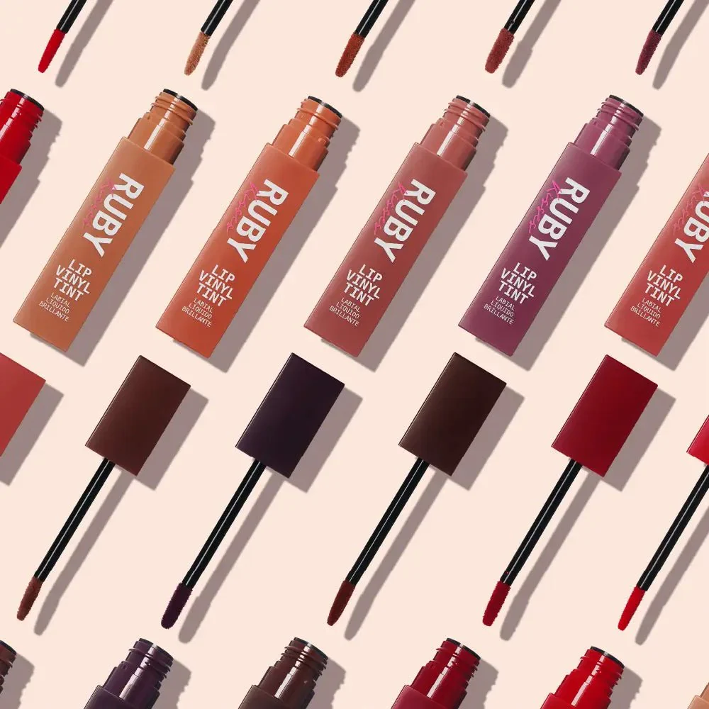 Ruby Kisses Lip Vinyl Tint Liquid Lipstick - 10 Shades