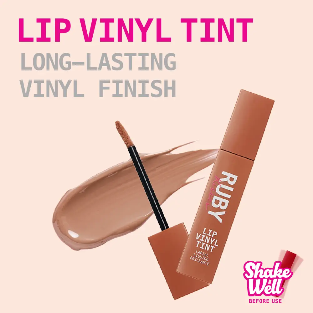 Ruby Kisses Lip Vinyl Tint Liquid Lipstick - 10 Shades - Image 6