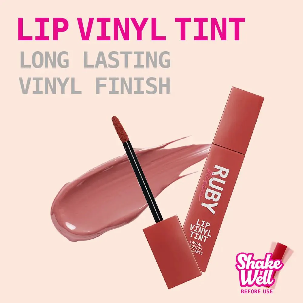 Ruby Kisses Lip Vinyl Tint Liquid Lipstick - 10 Shades - Image 9