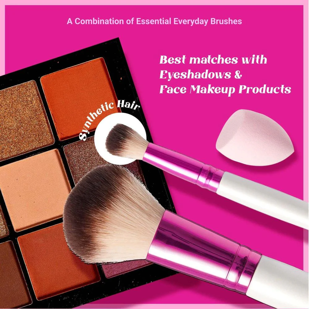 Ruby Kisses Makeup Brush Kit – Face, Eye & Complexion Sets - Image 16