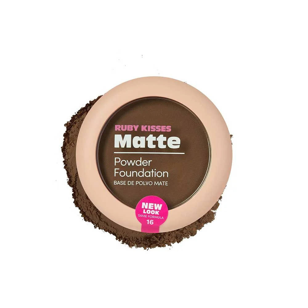 Ruby Kisses Matte Powder Foundation โ Add Velvety Touch 8 Shades - Image 17