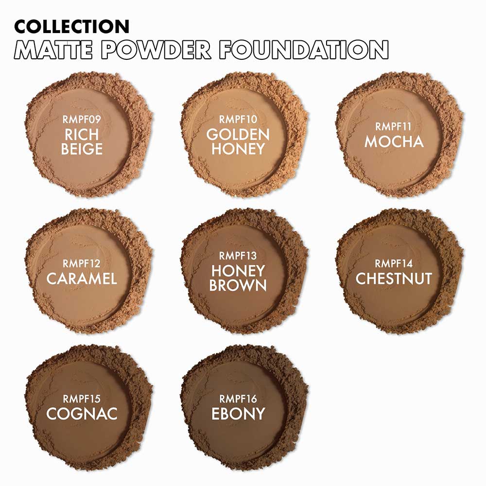 Ruby Kisses Matte Powder Foundation โ Add Velvety Touch 8 Shades - Image 2