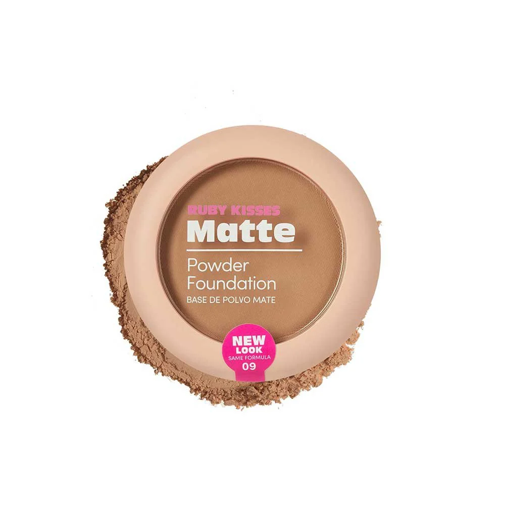 Ruby Kisses Matte Powder Foundation โ Add Velvety Touch 8 Shades - Image 3