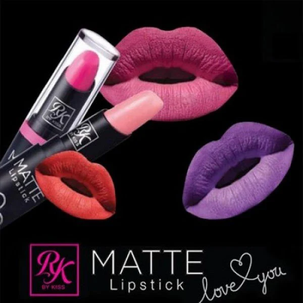 Ruby Kisses Matte Lipstick β Bold Color, Matte Finish