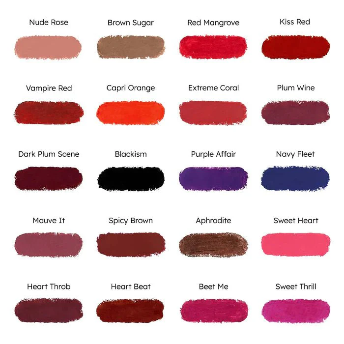 Ruby Kisses Matte Lipstick β Bold Color, Matte Finish - Image 2