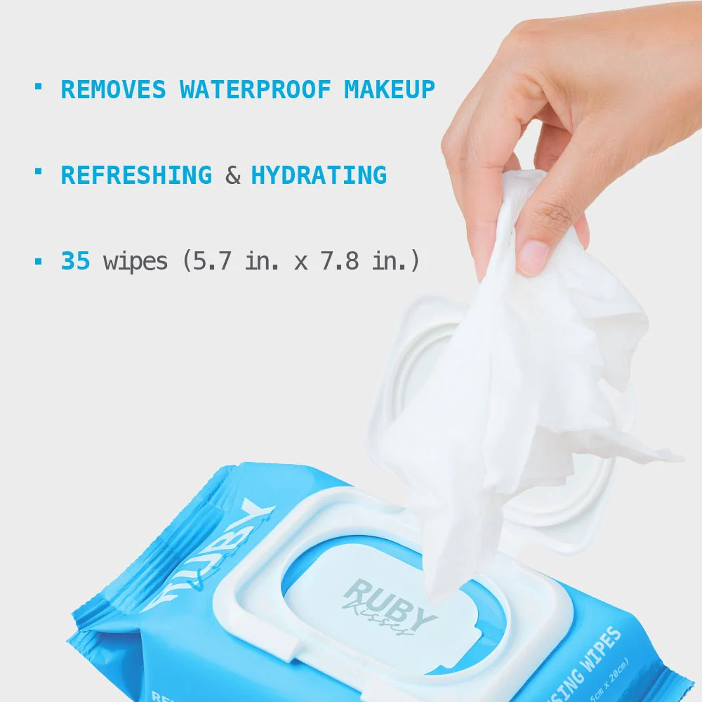 Ruby Kisses Micellar Waterproof Makeup Removing Wipes - 2 Variants - Image 4