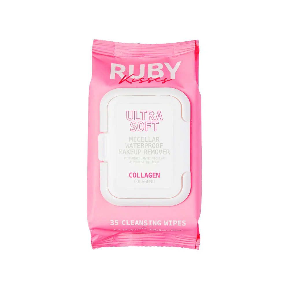 Ruby Kisses Micellar Waterproof Makeup Removing Wipes - 2 Variants - Image 5