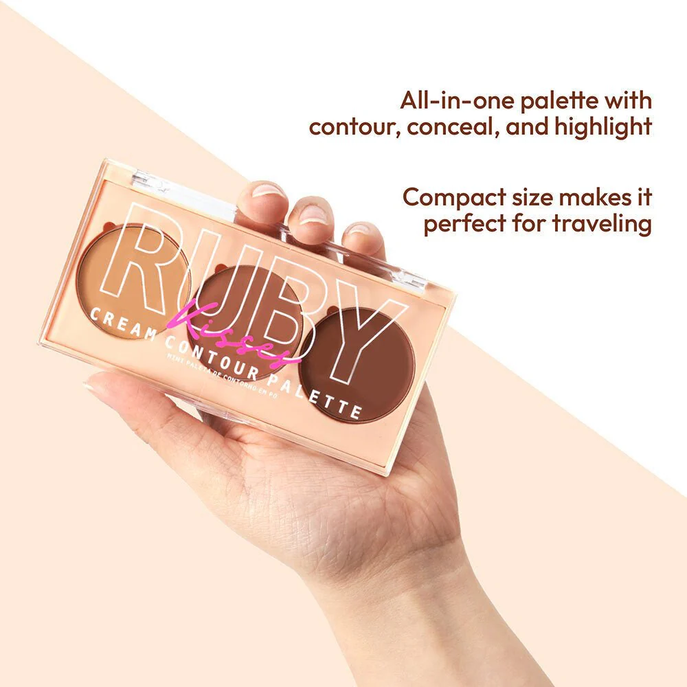 Ruby Kisses Mini Cream Contour Palette - Image 2