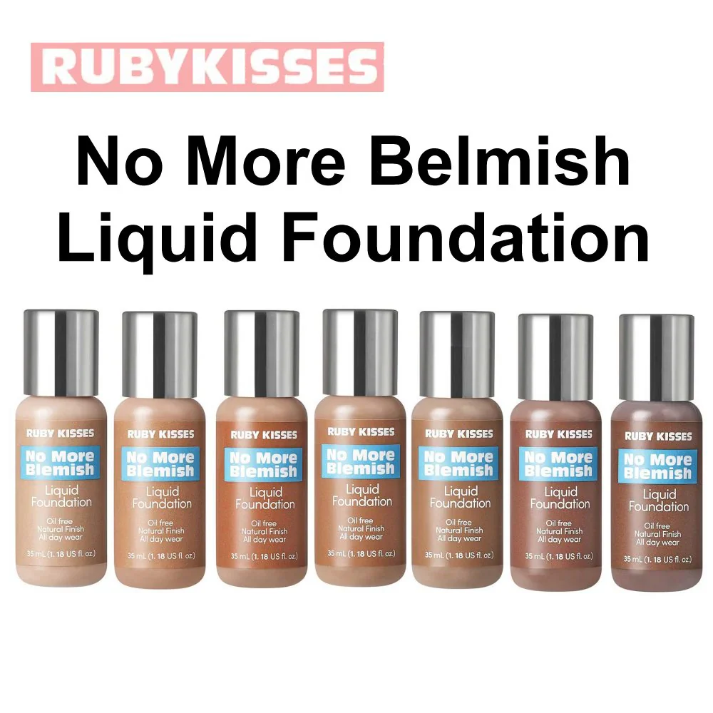 Ruby Kisses No More Blemish Liquid Foundation - 7 Shades