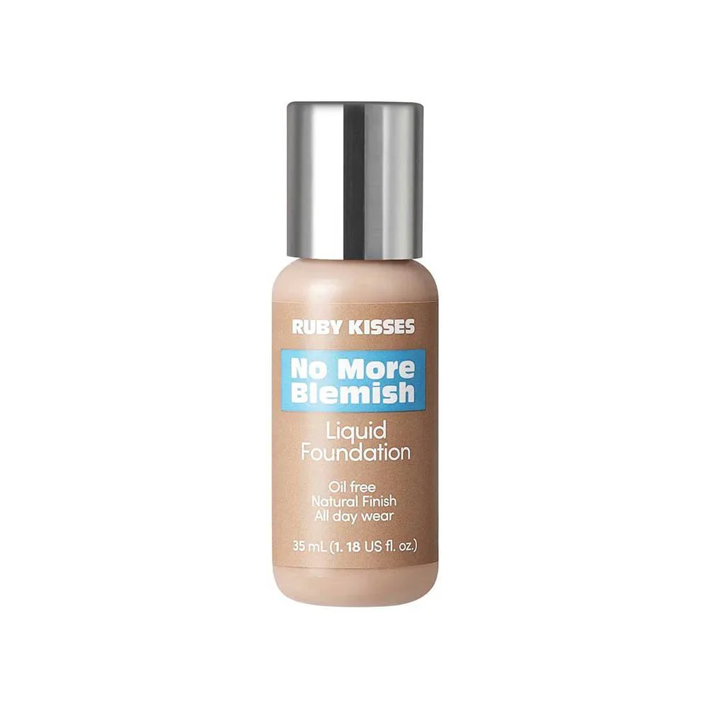 Ruby Kisses No More Blemish Liquid Foundation - 7 Shades - Image 3