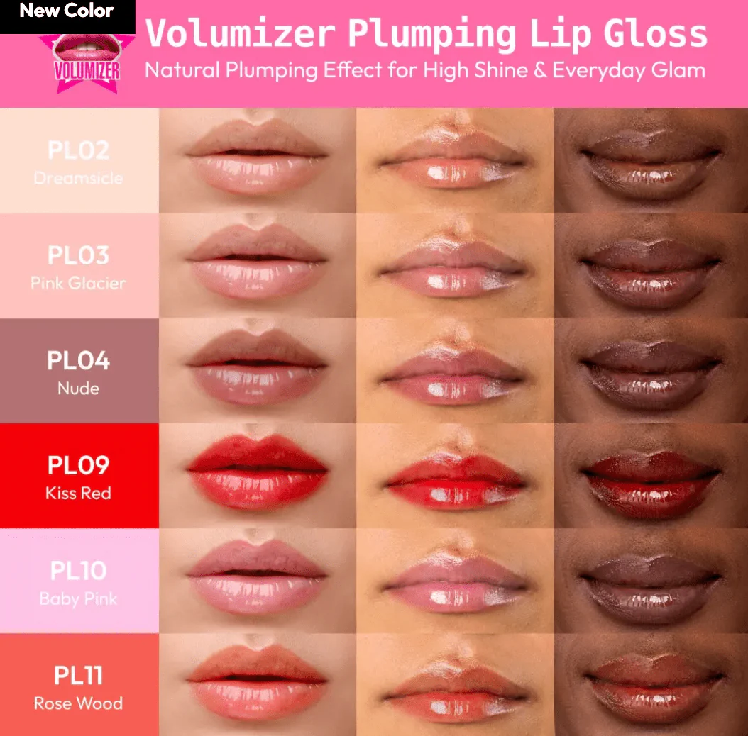 Ruby Kisses Plumping Lip Gloss – 11 Shades - Image 3