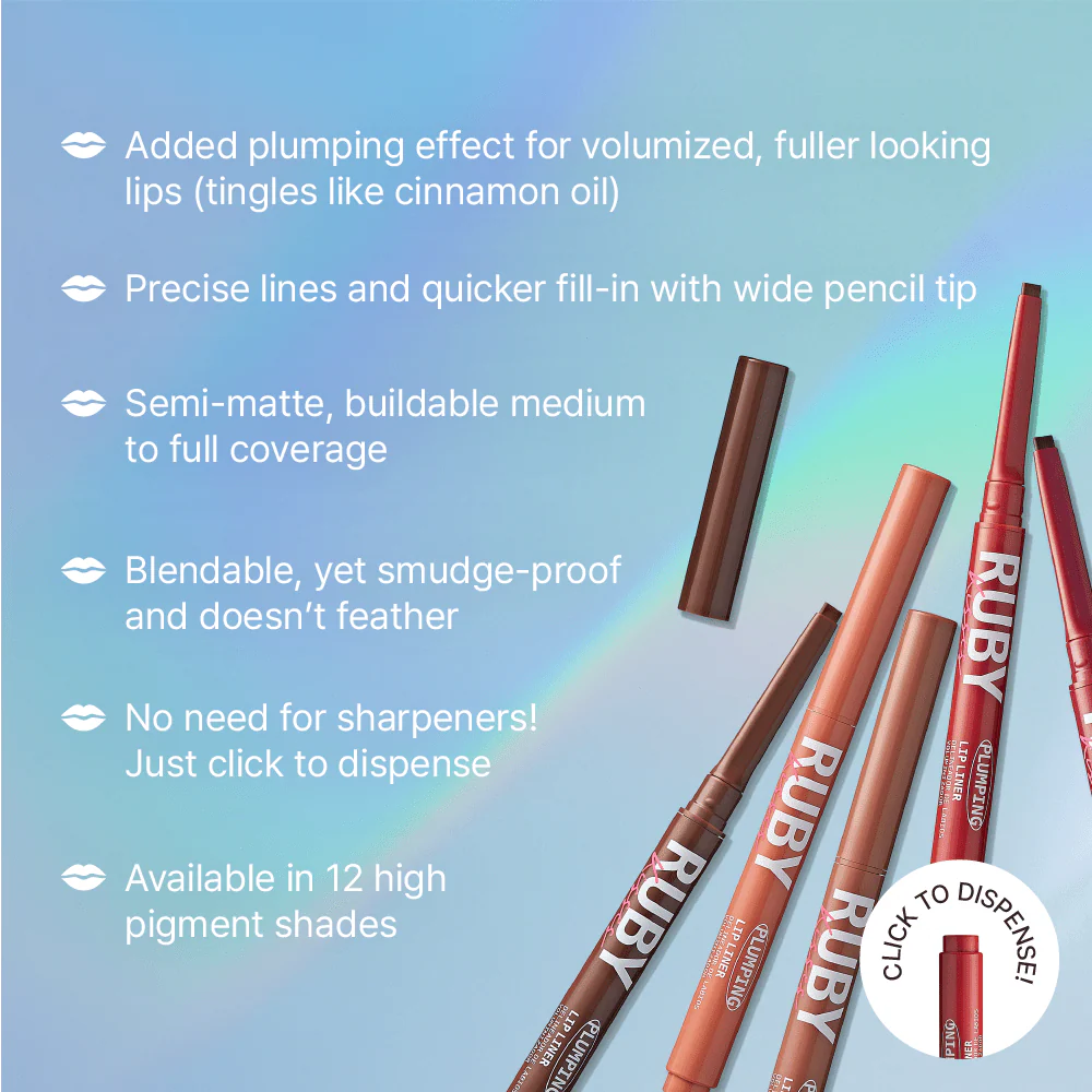 Ruby Kisses Plumping Lip Liner β 12 Shades - Image 40