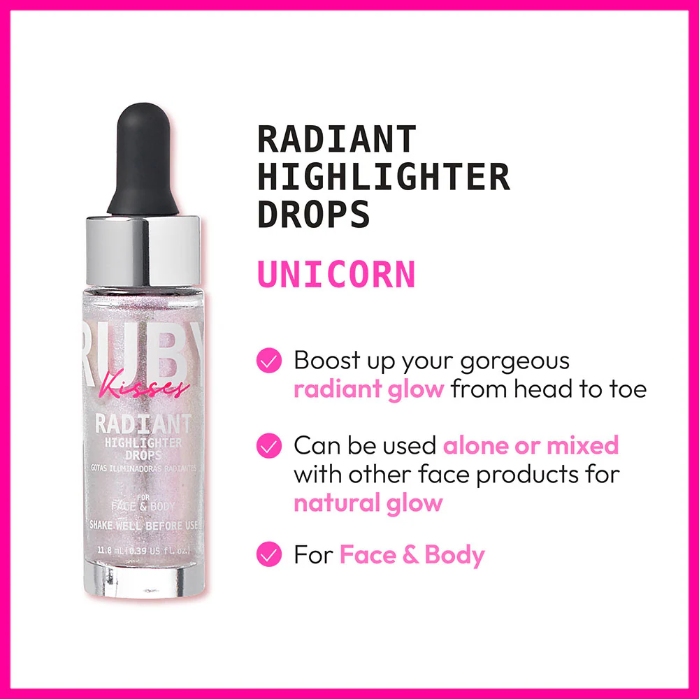 Ruby Kisses Radiant Highlighter Drops - Image 5