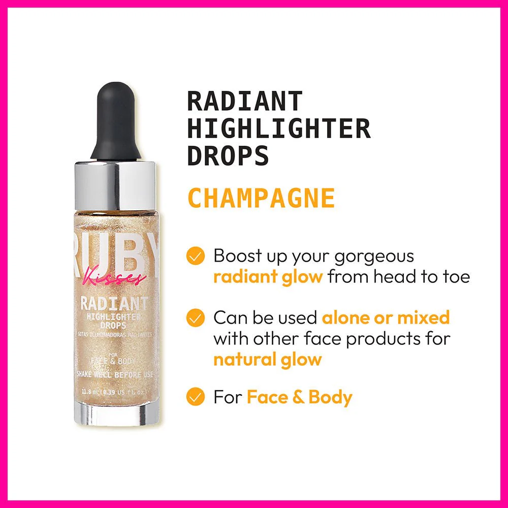 Ruby Kisses Radiant Highlighter Drops - Image 8