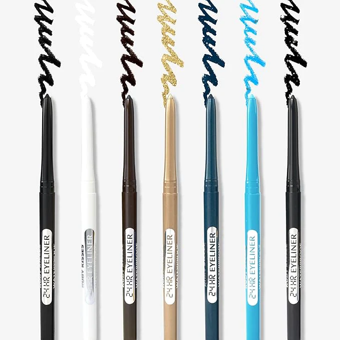 Ruby Kisses Retractable Pencil Eyeliner β 7 Bold Shades