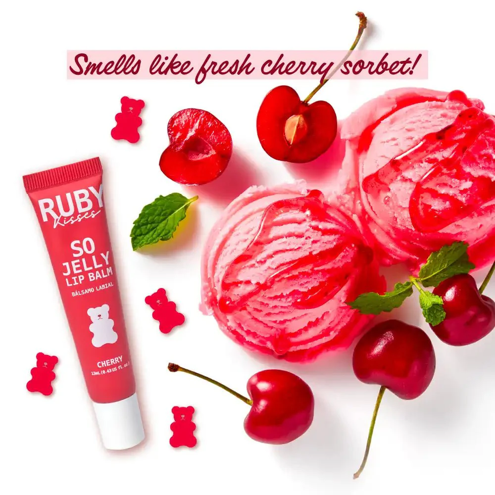 Ruby Kisses So Jelly Tinted Lip Balm β Scented, Hydrating Lip Treatment - Image 11