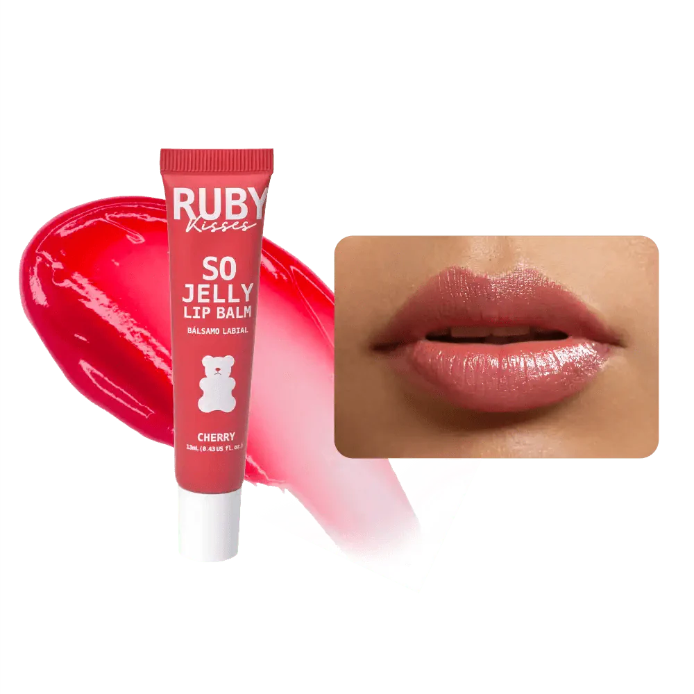 Ruby Kisses So Jelly Tinted Lip Balm β Scented, Hydrating Lip Treatment - Image 12