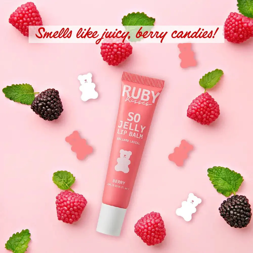 Ruby Kisses So Jelly Tinted Lip Balm β Scented, Hydrating Lip Treatment - Image 7
