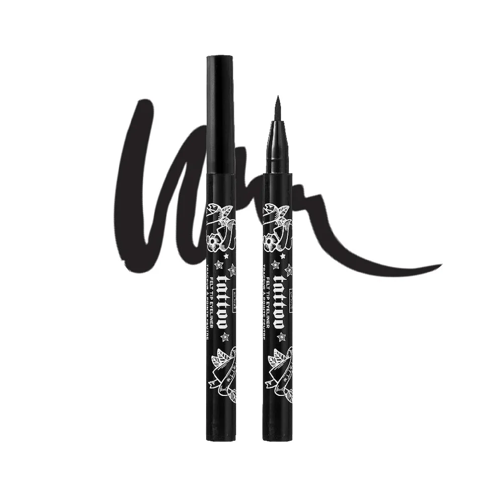 Ruby Kisses Tattoo Regular Felt Tip Eyeliner – High Pigment