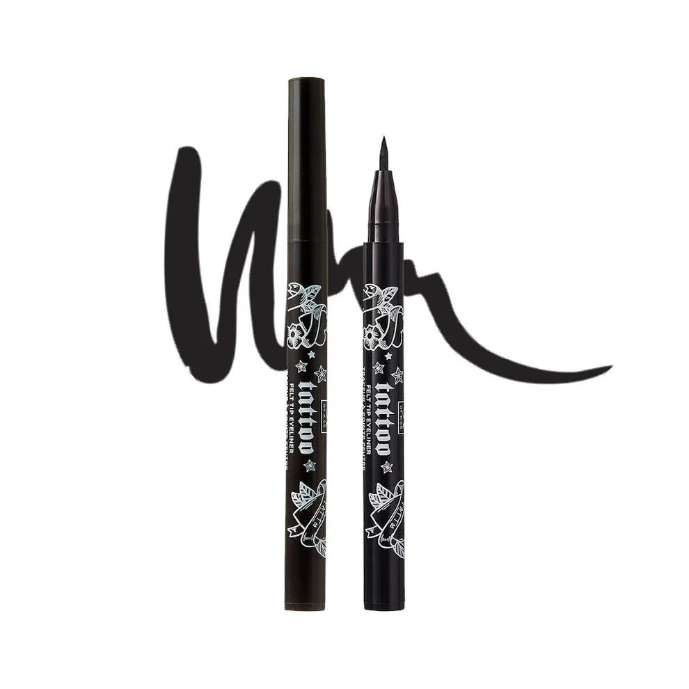Ruby Kisses Tattoo Regular Felt Tip Eyeliner – High Pigment - Image 2