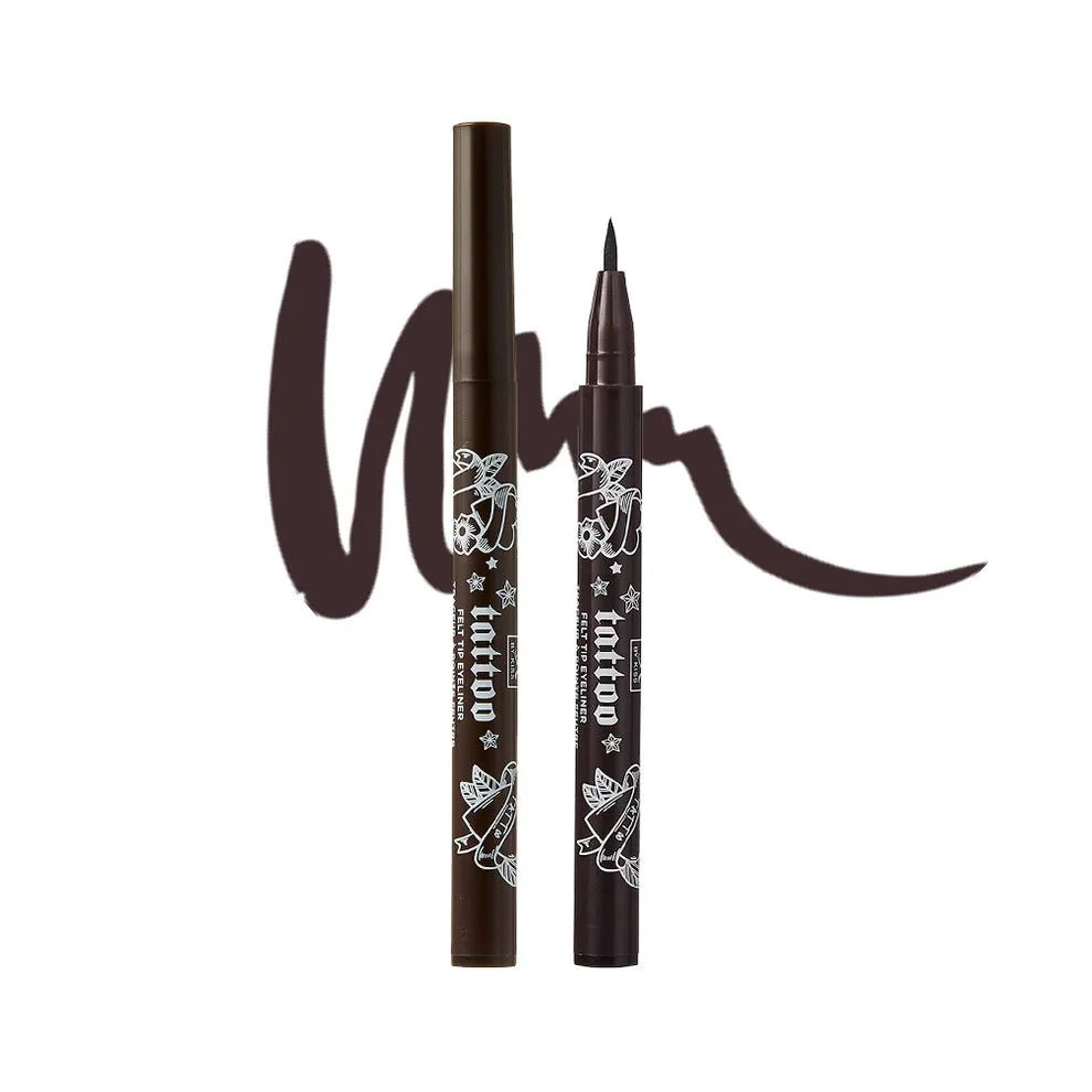 Ruby Kisses Tattoo Regular Felt Tip Eyeliner – High Pigment - Image 4