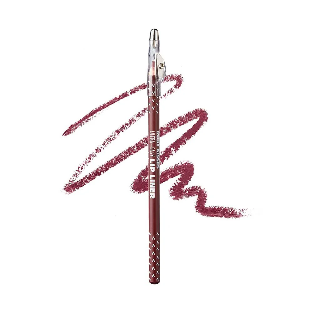 Ruby Kisses Ultra-Easy Wooden Lip Liner Pencil - Image 11