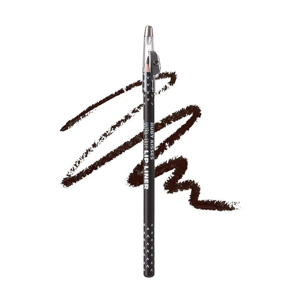 Ruby Kisses Ultra-Easy Wooden Lip Liner Pencil - Image 17