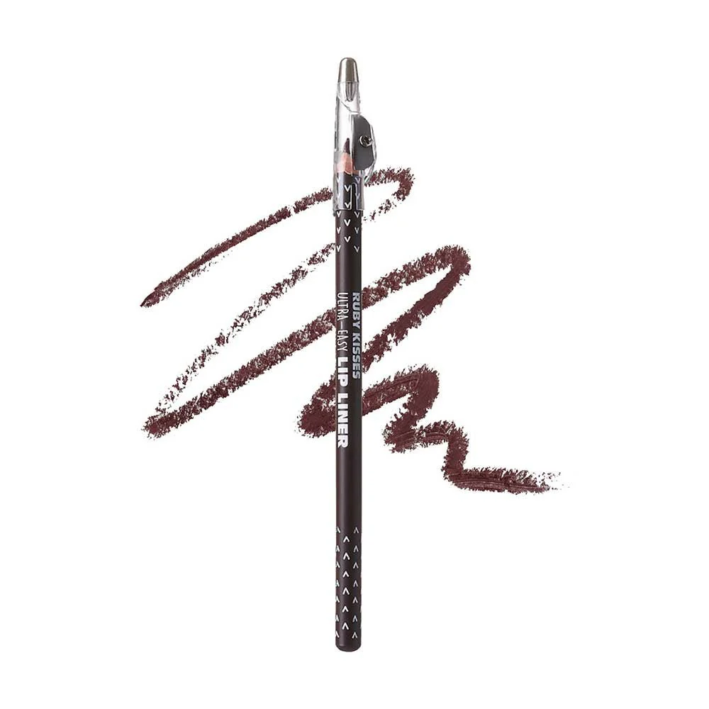 Ruby Kisses Ultra-Easy Wooden Lip Liner Pencil - Image 9