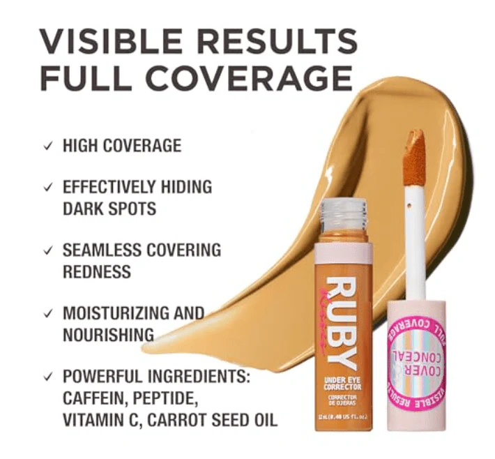 Ruby Kisses Under Eye Concealer โ Full Coverage - Image 2