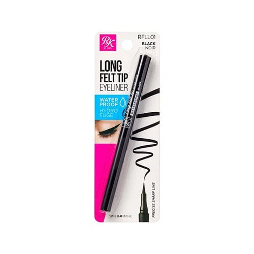 Ruby Kisses Waterproof Long Felt Tip Eyeliner - Image 3