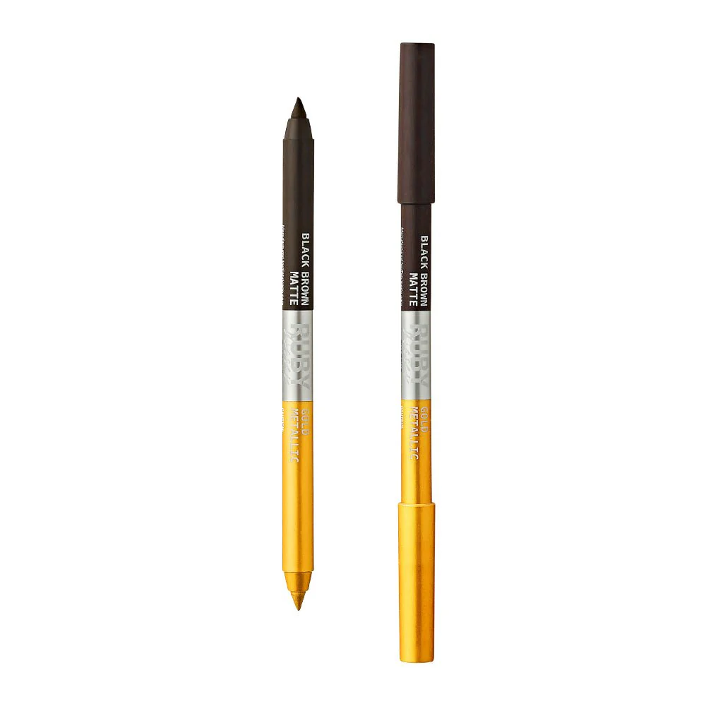 Ruby Kisses Waterproof Matte & Metallic Duo Eyeliner - 4 Shades - Image 8