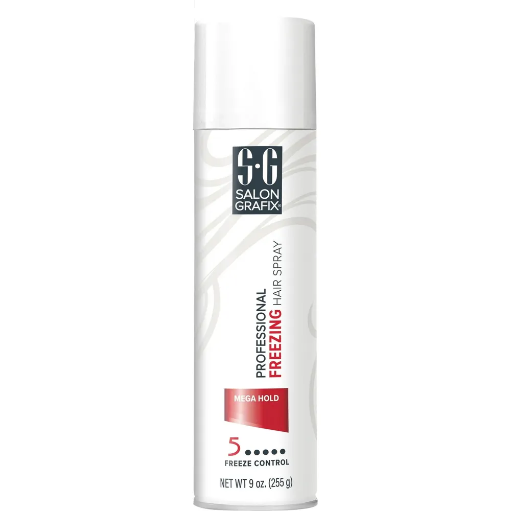 Salon Grafix Freezing Hair Spray β Mega Hold β 10oz