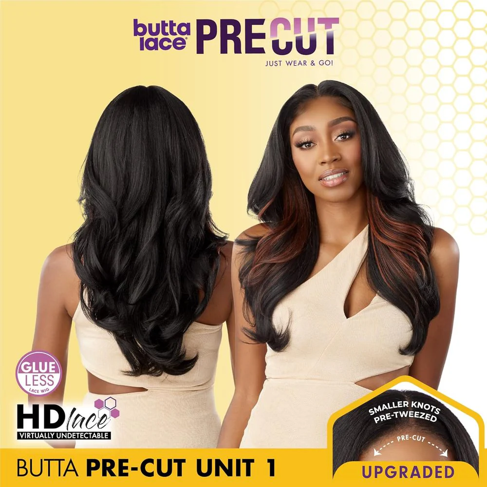 Sensational Butta Lace Pre-Cut HD Lace Wig - Unit 1 - Image 4