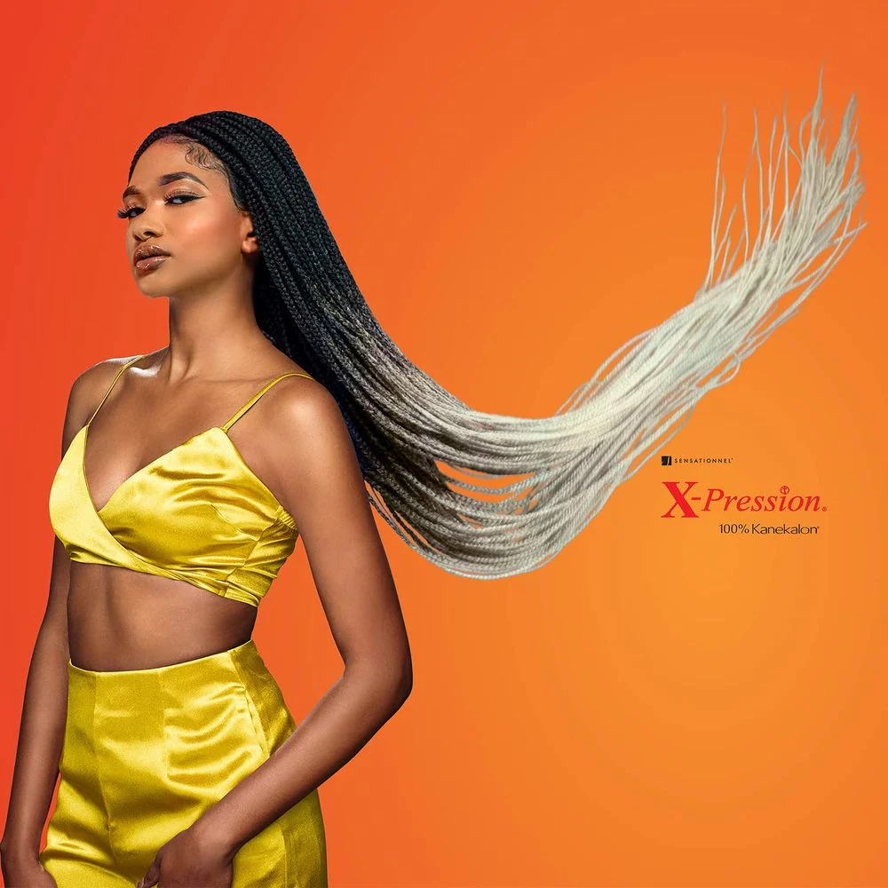 Sensationnel 3X X‑pression Synthetic Braiding Hair – Pre‑Stretched 58″ - Image 4