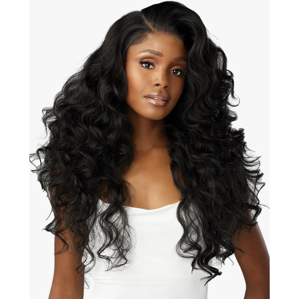 Sensationnel Synthetic Bare Lace Glueless 100% Full Lace Wig - Unit 4 - Image 3