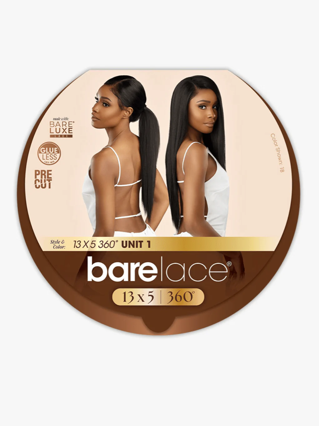 Sensationnel Bare Lace Synthetic 13x5 360 Lace Front Wig - Unit 1 - Image 4