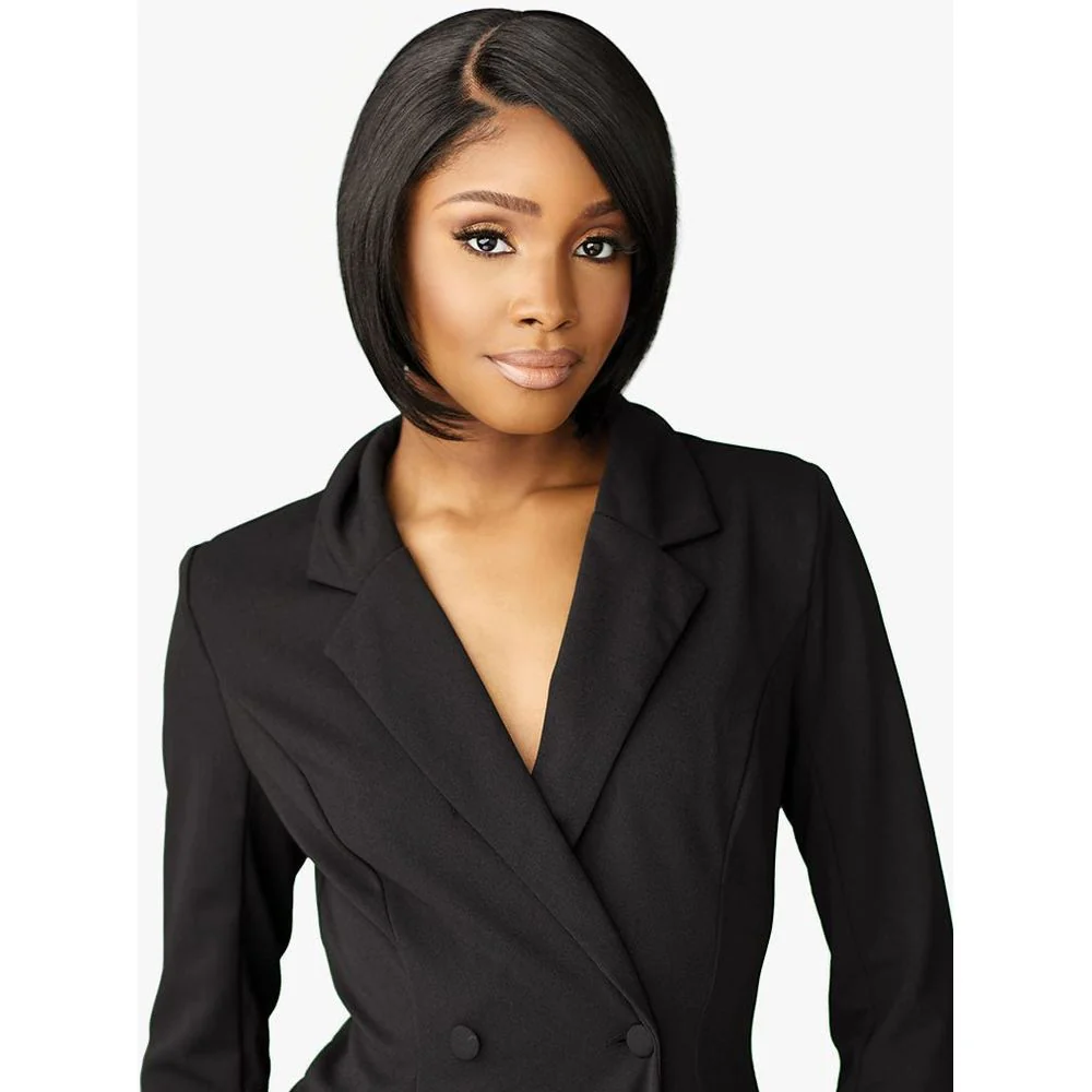 Sensationnel Synthetic Hair Butta Chic Bob Glueless HD Lace Front Wig - BOB Unit 4 - Image 4